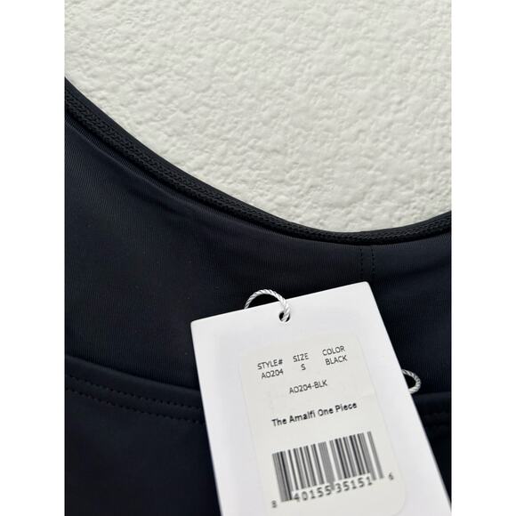 Andie Swim the Amalfi Eco Nylon One Piece in Black S NWT - Picture 8 of 12